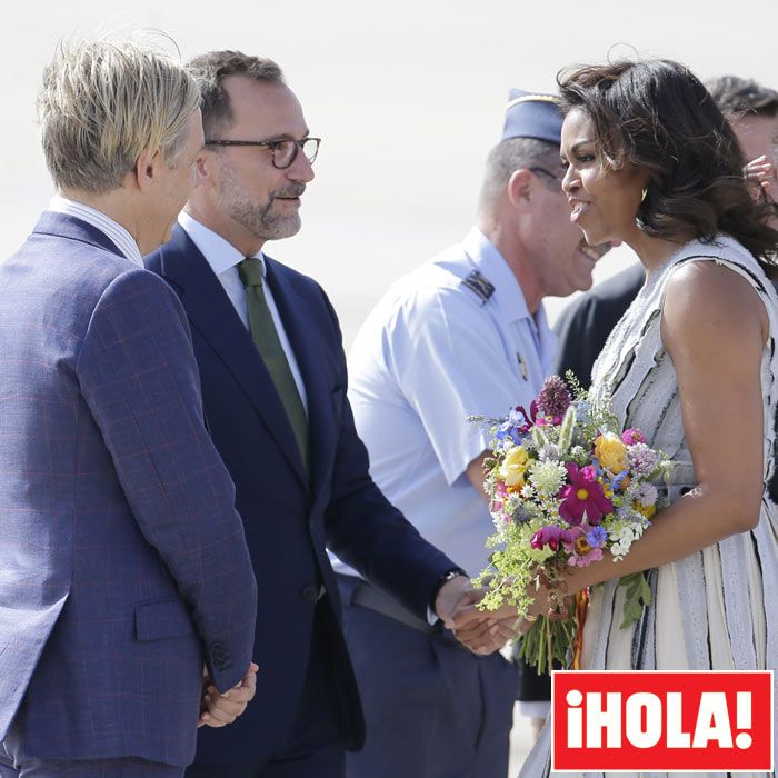 Michelle Obama y James Costos