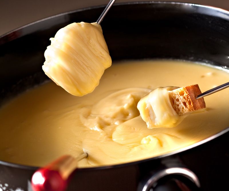 Fondue moitié-moitié