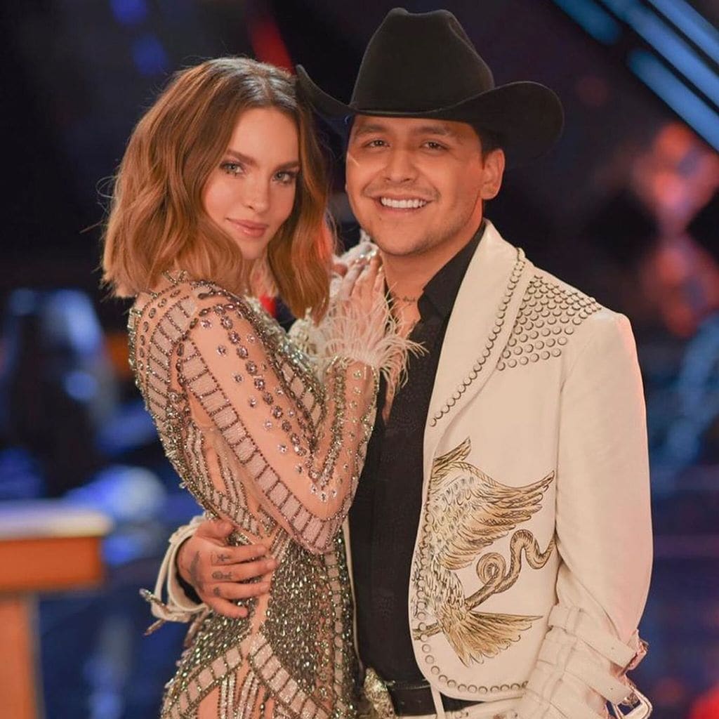 Belinda y Christian Nodal