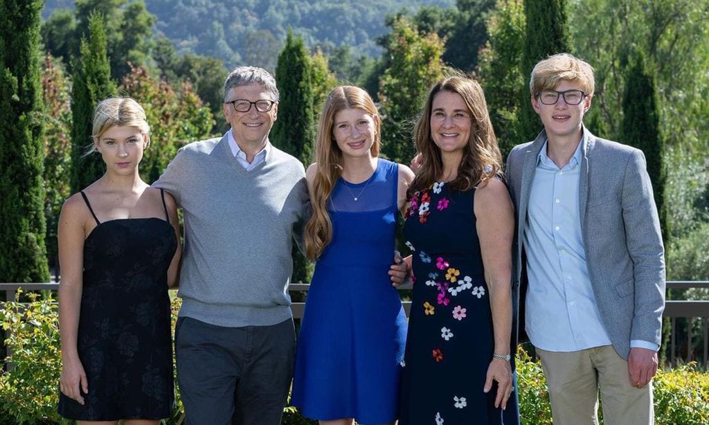 familia de bill gates