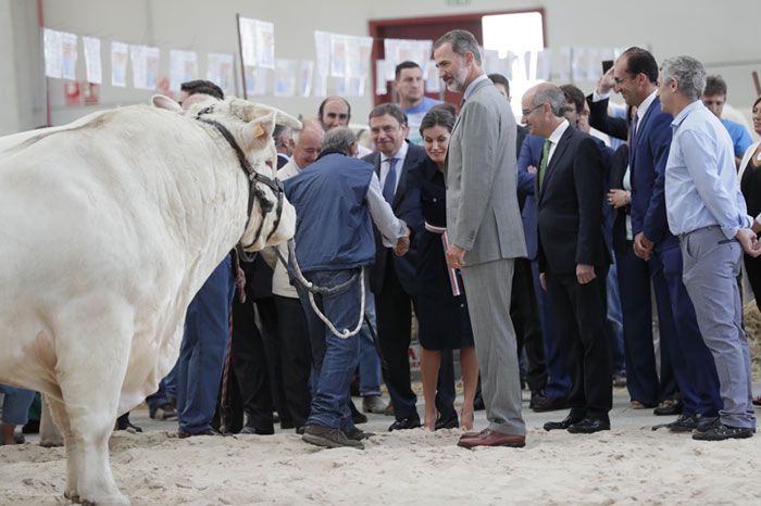 Los Reyes retoman su agenda oficial en la feria agropecuaria de Salamanca