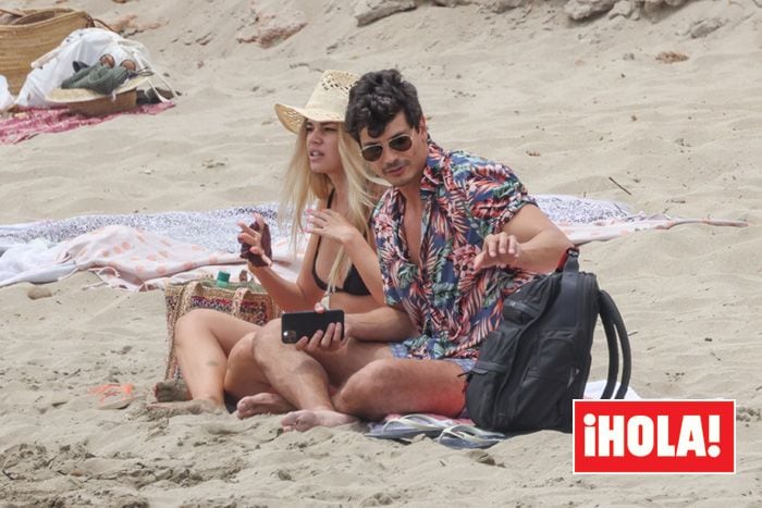 Javier de Miguel y Mirian Pérez, de vacaciones en Ibiza