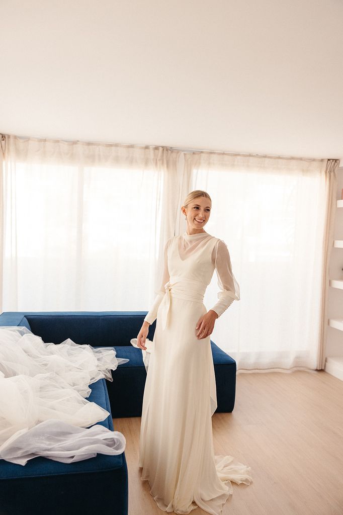 Vestido de novia Inés Martín Alcalde