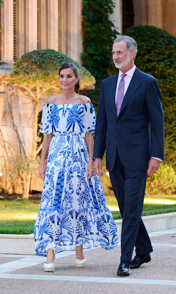 Spanish Royals Host Dinner For Authorities In Palma De Mallorca