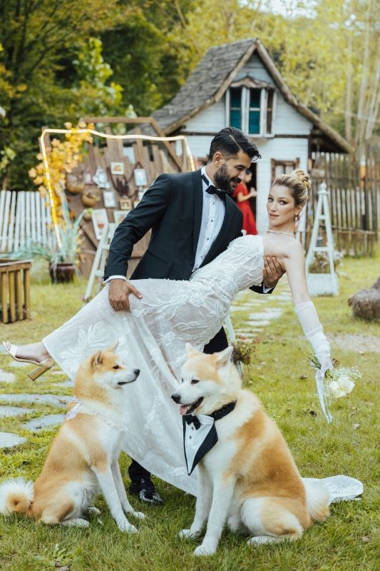 La romántica boda de Rüzgar Aksoy y Yasemin Sancaklı desde la lente de Hakan Akman