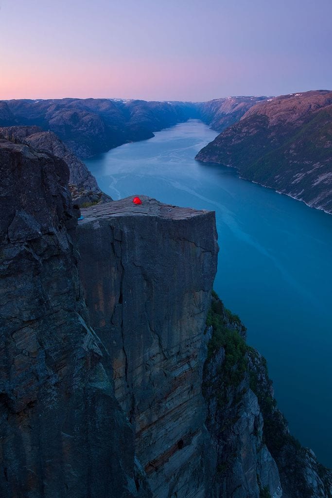 El pulpito, Preikestolen, Noruega