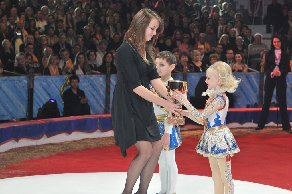 Pauline Ducruet en el Festival Internacional de Circo de mónaco en 2009