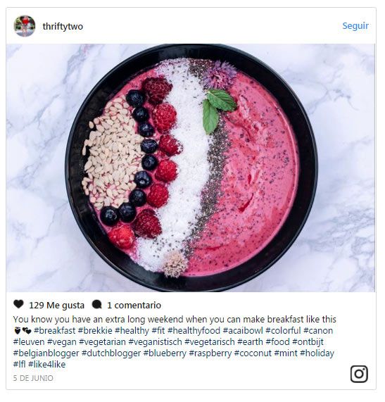 Los acai bowls arrasan en Instagram. Los boles preparados con este saludable fruto procedente de Brasil acumulan, bajo el hashtag #acaibowl, más de 673.000 publicaciones.
