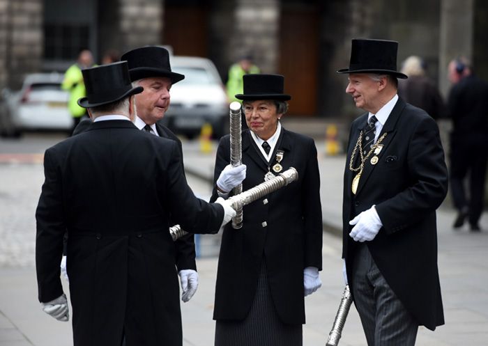 Cortejo fúnebre de Isabel II