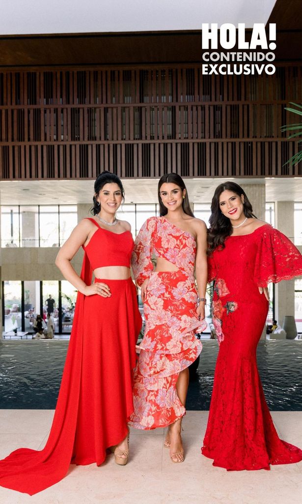 Tania Medina, Francisa Lachapele y Clarissa Molina