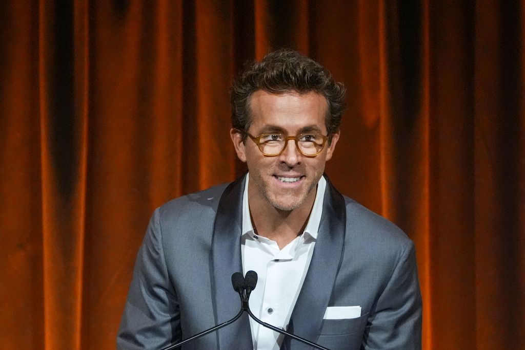 Ryan Reynolds speaks onstage at The National Board of Review Gala held at Cipriani on January 7, 2025 in New  York, New York. (Photo by John Nacion/Variety via Getty Images)