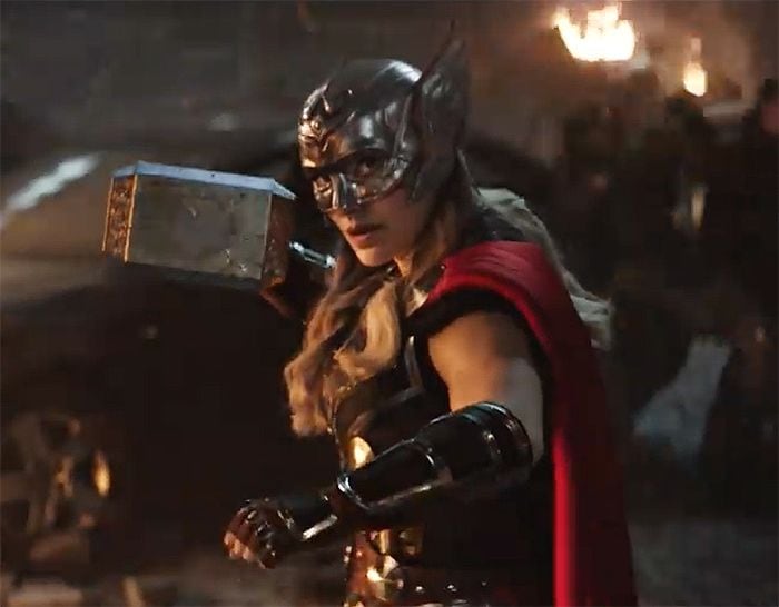 Natalie Portman convertida en Thor