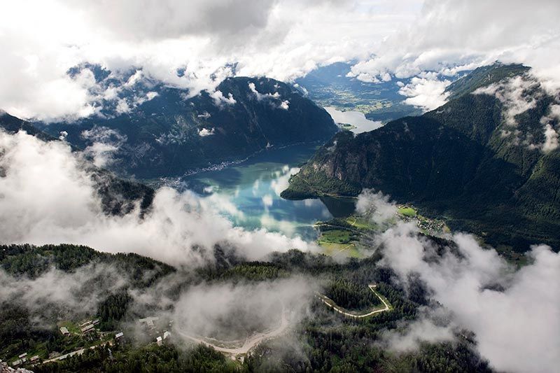 Hallstatt-lago