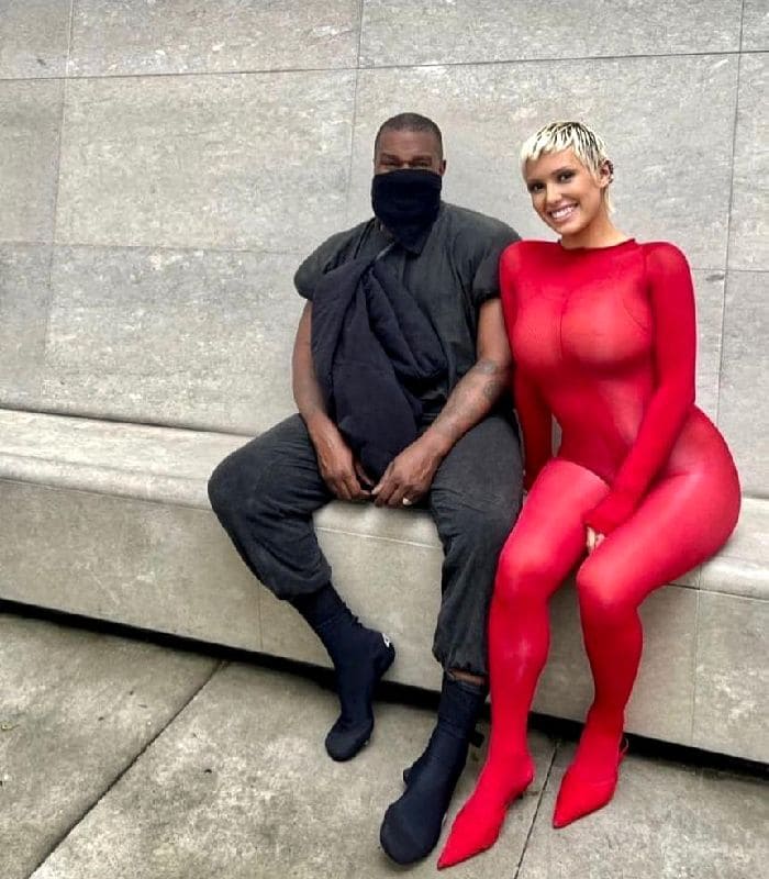 Kanye West y Bianca Censori