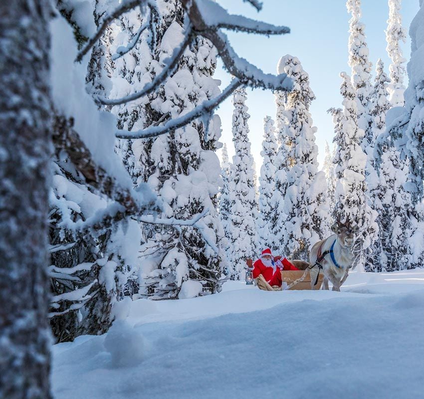 Papá Noel en la Laponia finlandesa, un viaje para el mes de diciembre