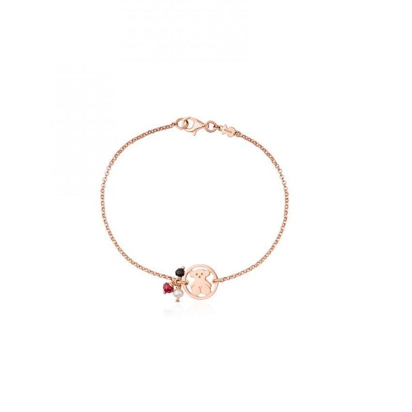 pulseras tous vermeil rosa