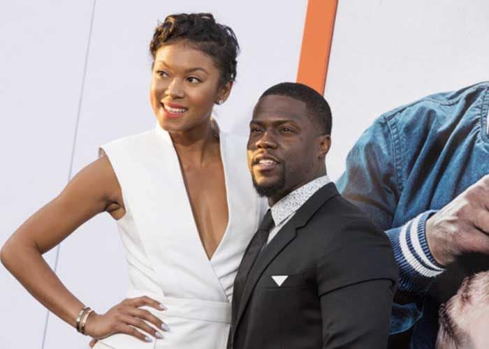 Kevin Hart y Eniko Hart