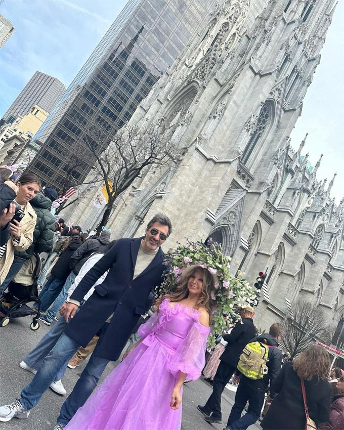 Nuria Roca y Juan del Val se cuelan en una de las tradiciones más extravagantes de Nueva York