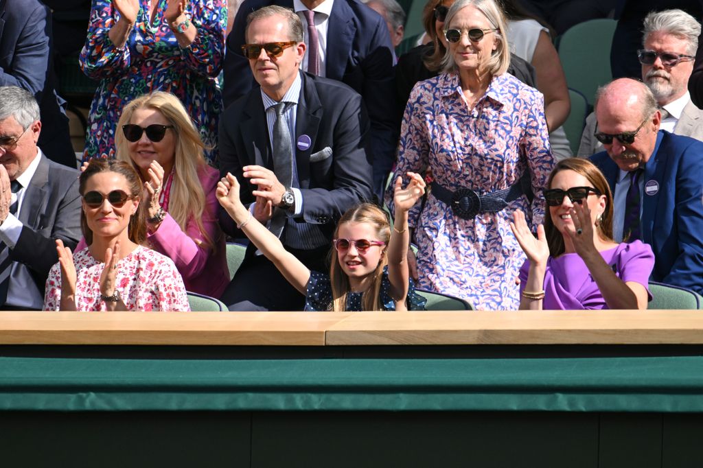 Desde los palcos, Kate, Charlotte y Pippa animaron a los tenistas