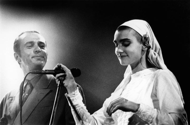 Sinéad O'Connor en su juventud