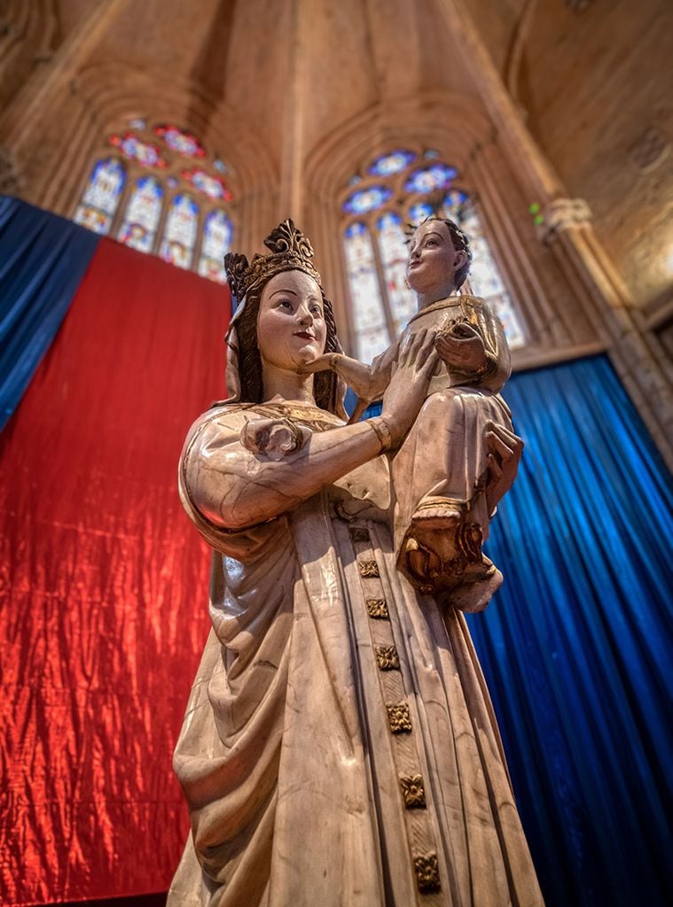 Virgen Blanca, catedral de Palencia