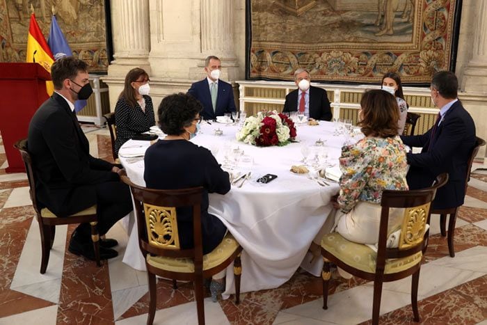 Reyes Felipe y Letizia: almuerzo en honor del Secretario General de Naciones Unidas con Gasol como invitado