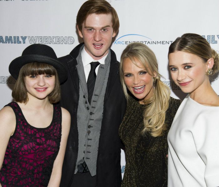 Joey King, Eddie Hassell, Kristin Chenoweth and Olesya Rulin