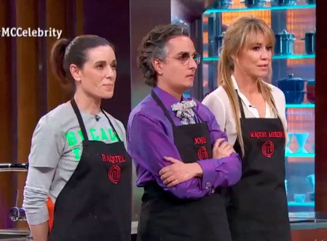 Raquel Sánchez Silva, Josie y Raquel Meroño en 'MasterChef Celebrity 5'