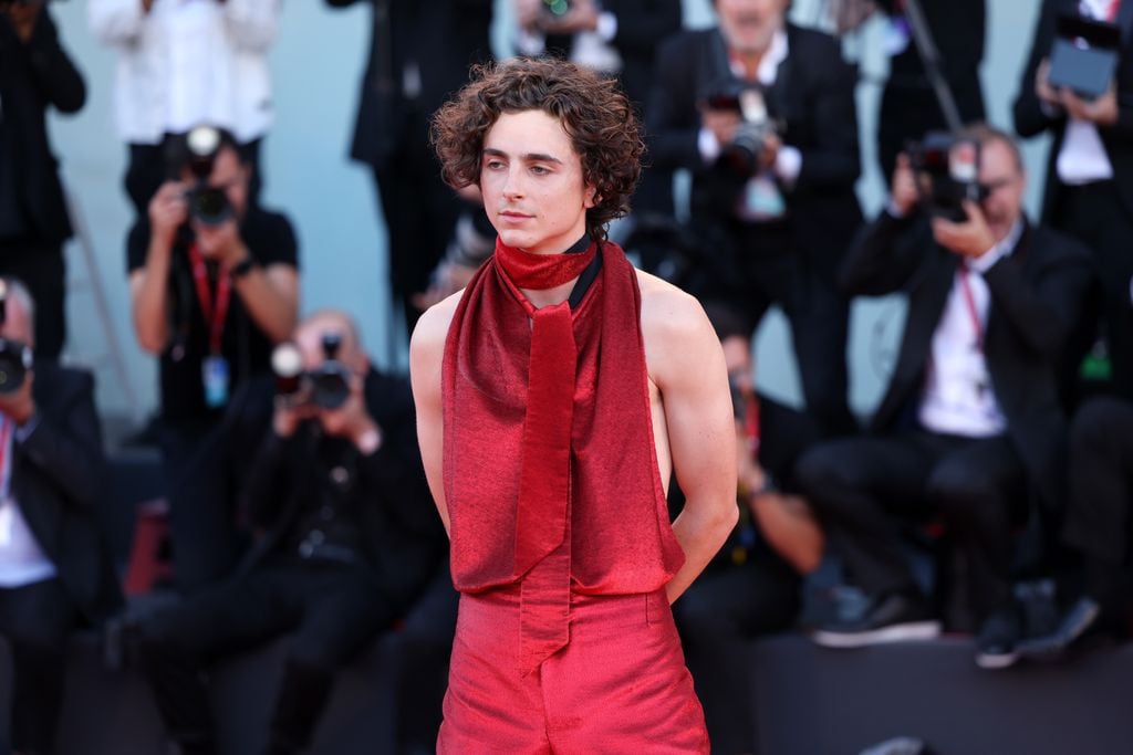 Timothée Chalamet en el Festival de Venecia 2022