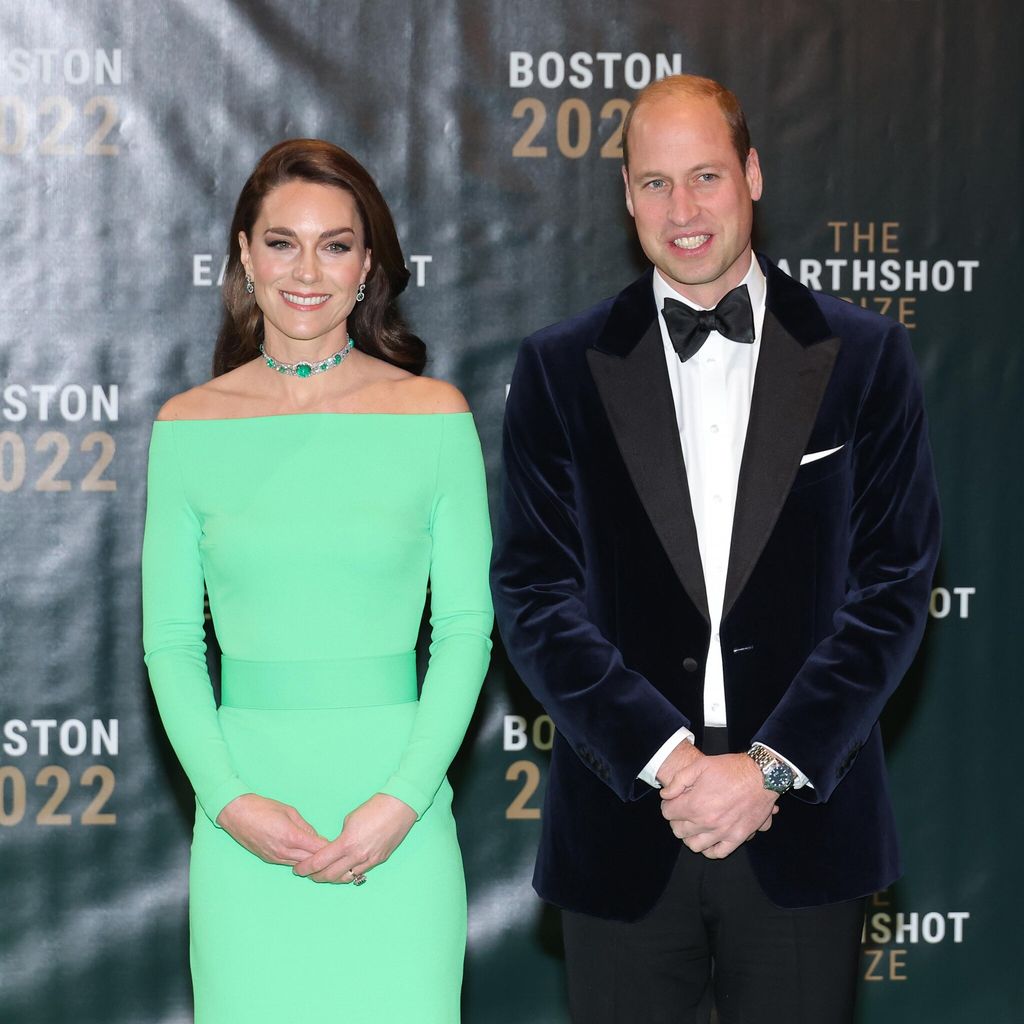 princess of wales rents dress for earthshot prize awards see photos from the green carpet