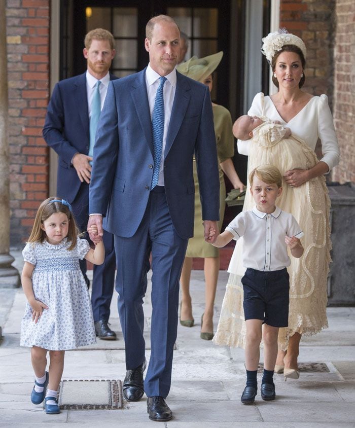 Los Duques de Cambridge y sus hijos