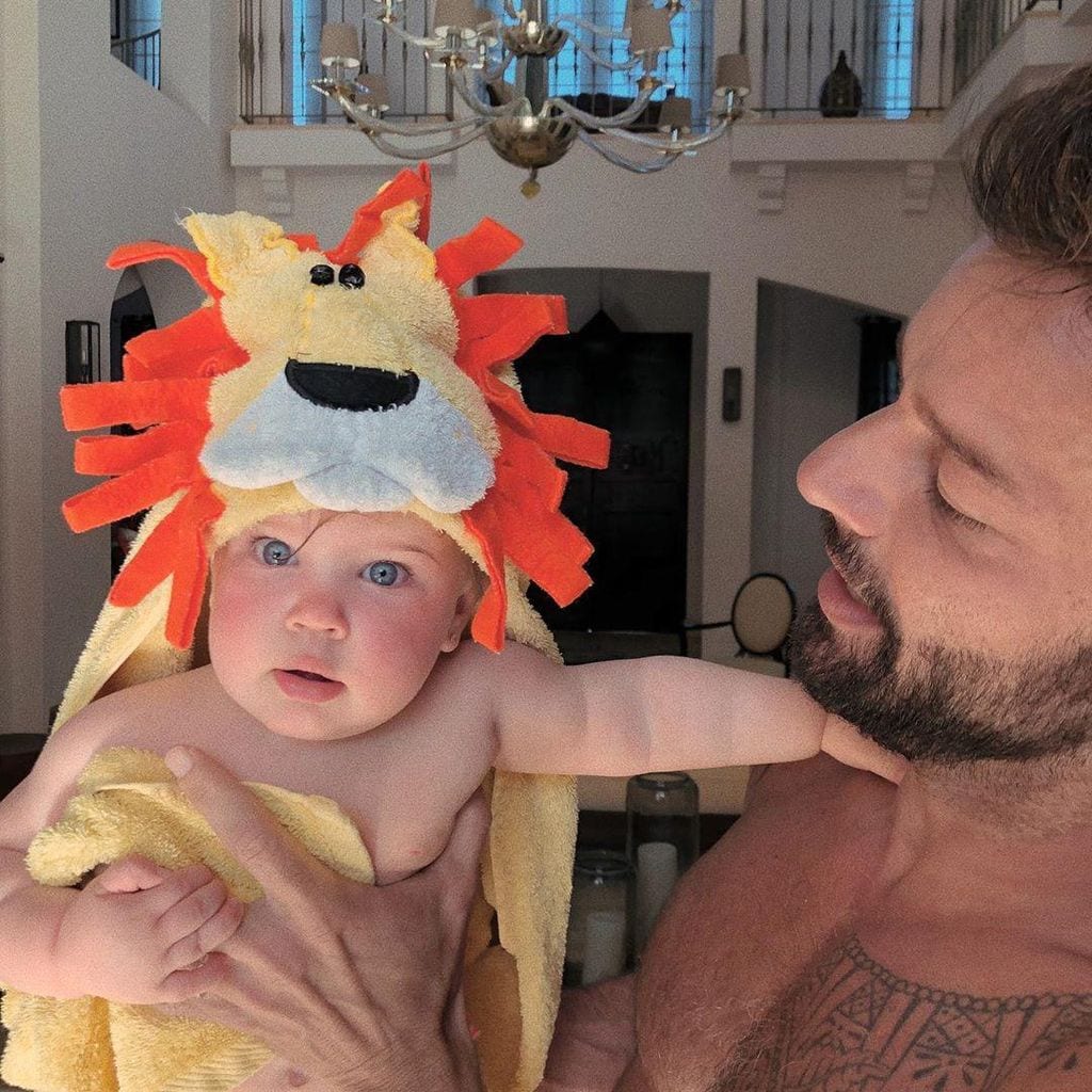 ricky martin y su hija