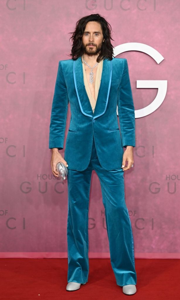 jared leto en la premier de 39 house of gucci 39 