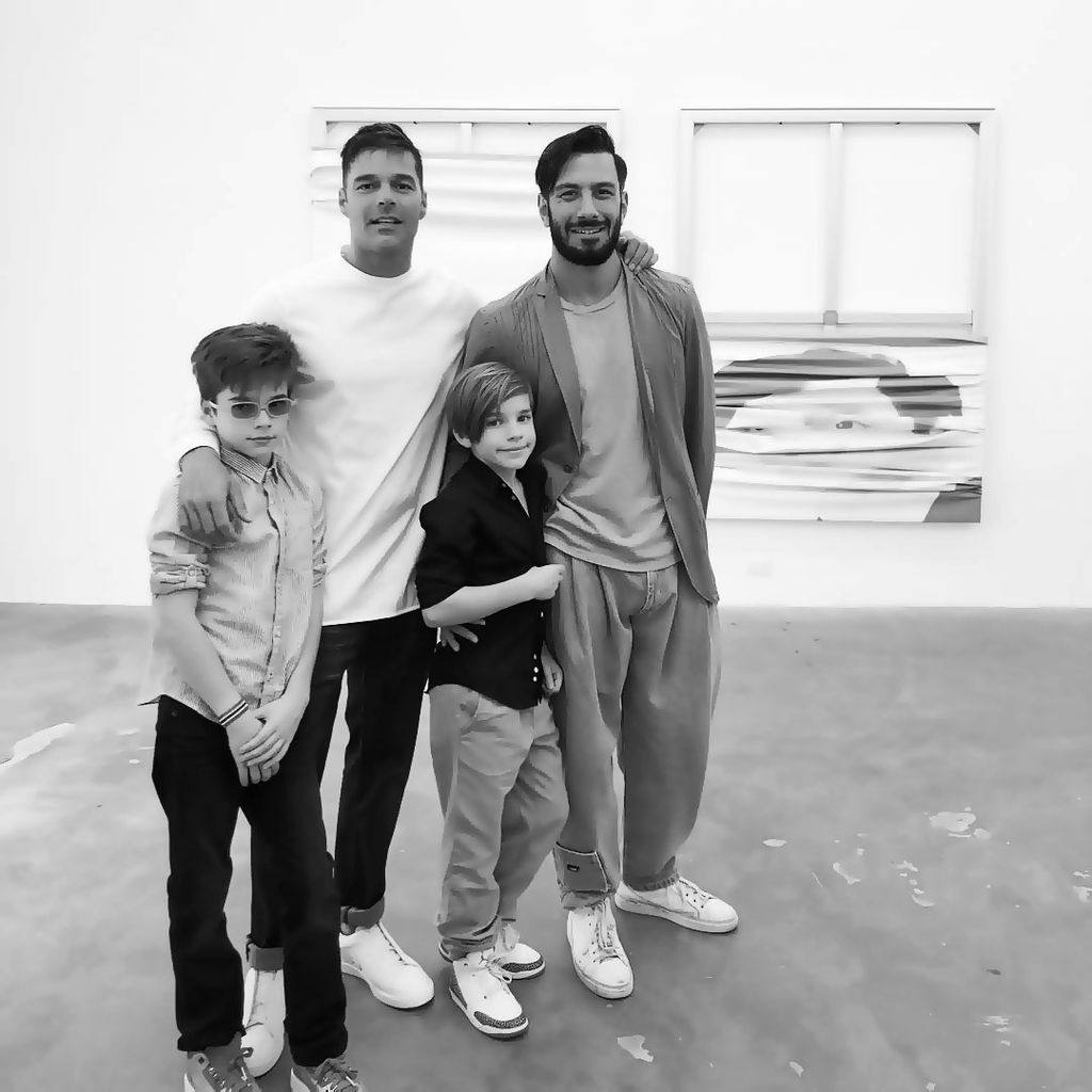 ricky martin tierno papa01