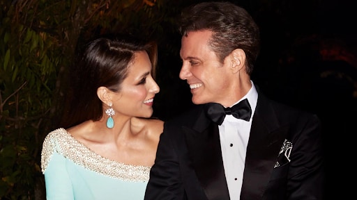 Luis Miguel y Paloma Cuevas