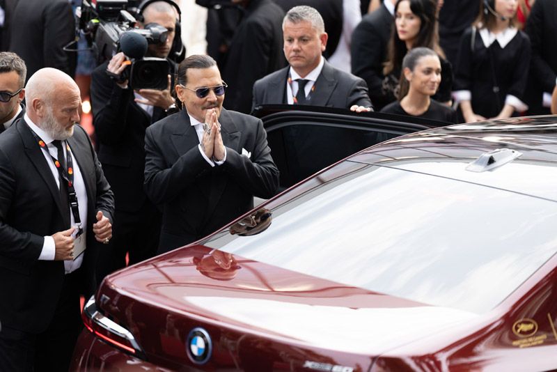 Johnny Depp en Cannes