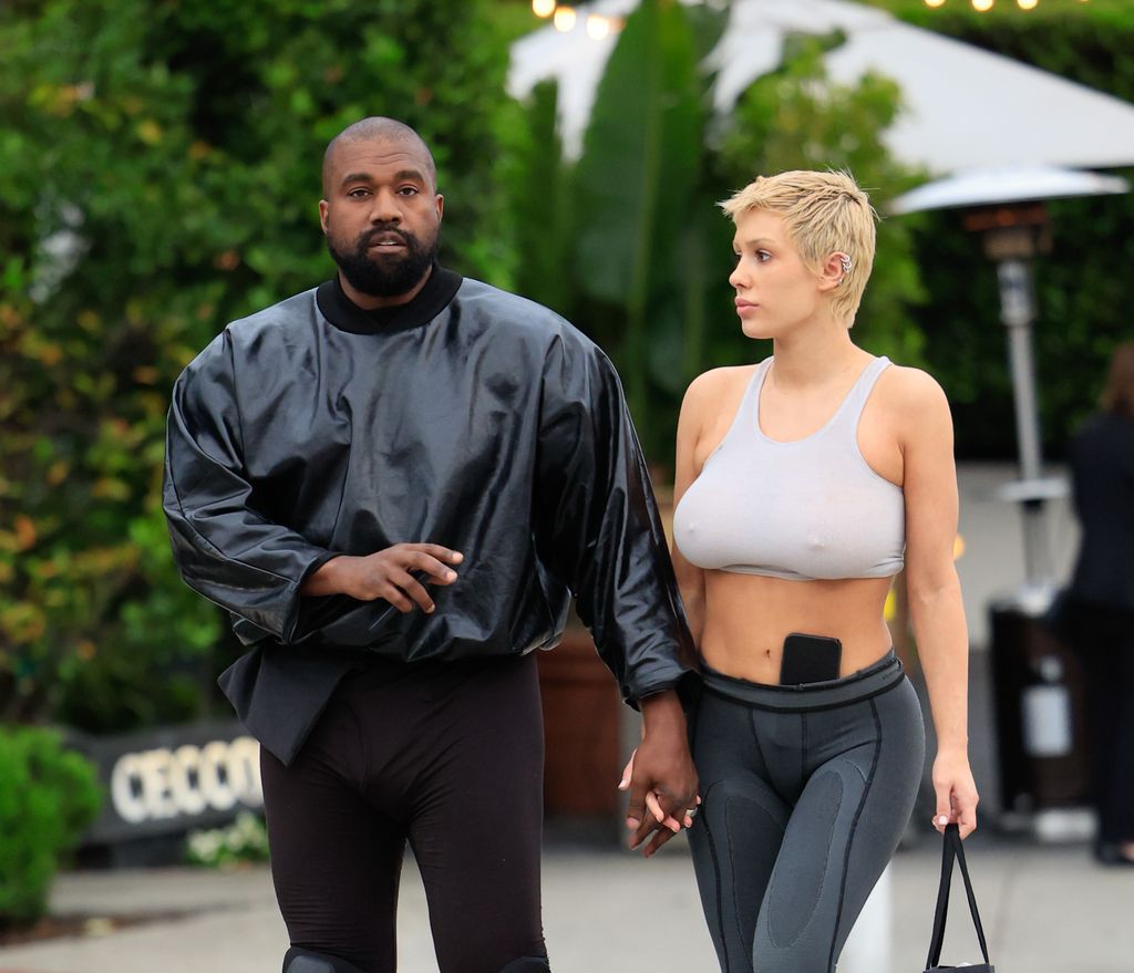 Kanye West y Bianca Censori en Los Ángeles, California, en mayo de 2023