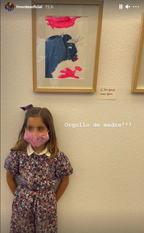 Francisco Rivera y Lourdes Montes: su hija participa en una exposición artística