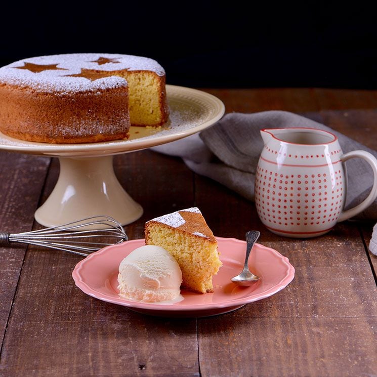 tarta almendras helado