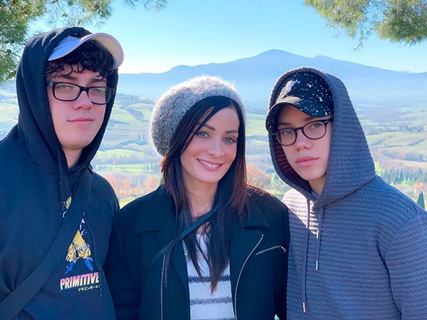 Dayanara Torres y sus hijos