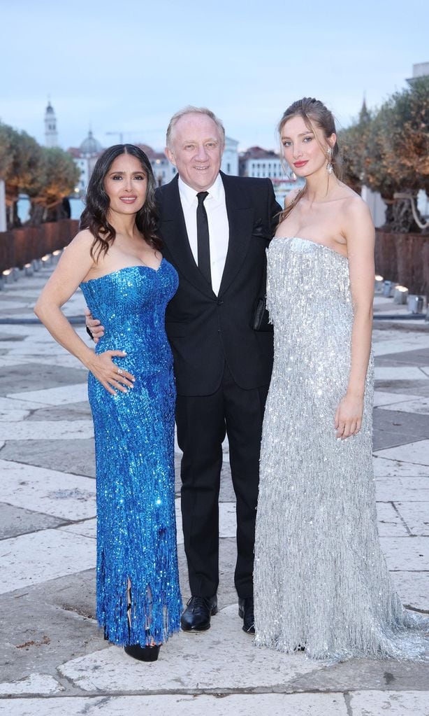 salma hayek francois henri pinault and mathilde pinault