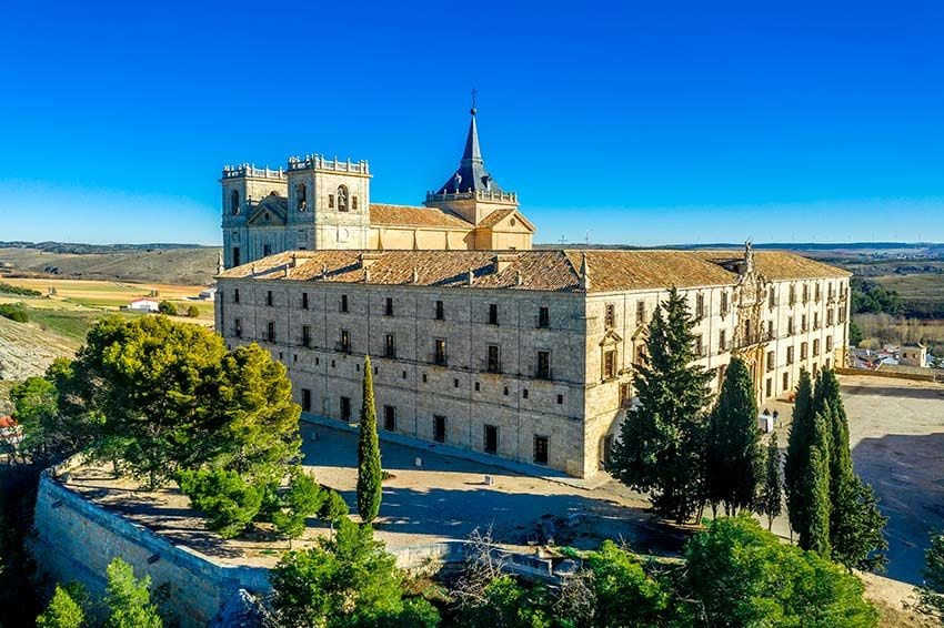 Monasterio de Uclés, en Cuenca, conocido como El Escorial de La Mancha