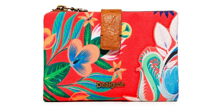 desigual printed wallet 1a