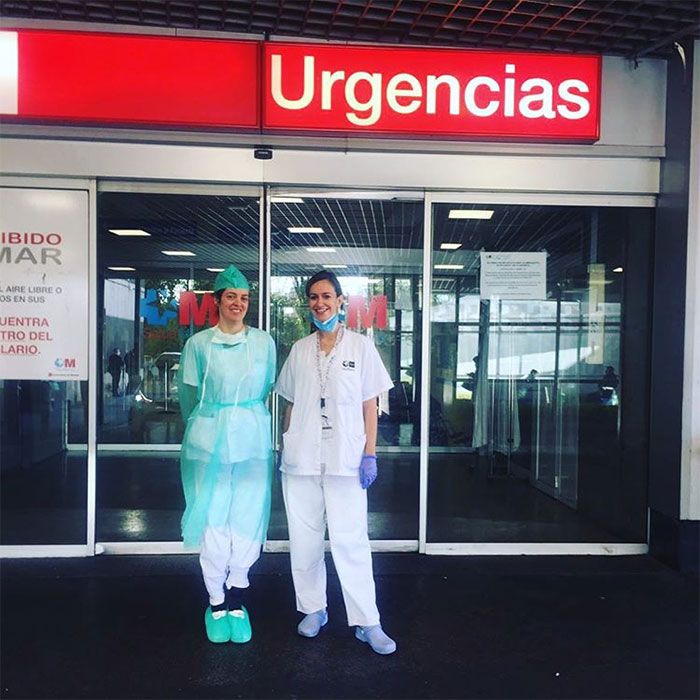 Hermana de Macarena Gómez, médico en el hospital de La Paz