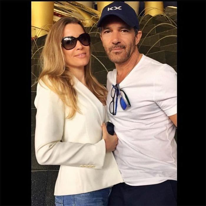 Antonio Banderas y Nicole Kimpel