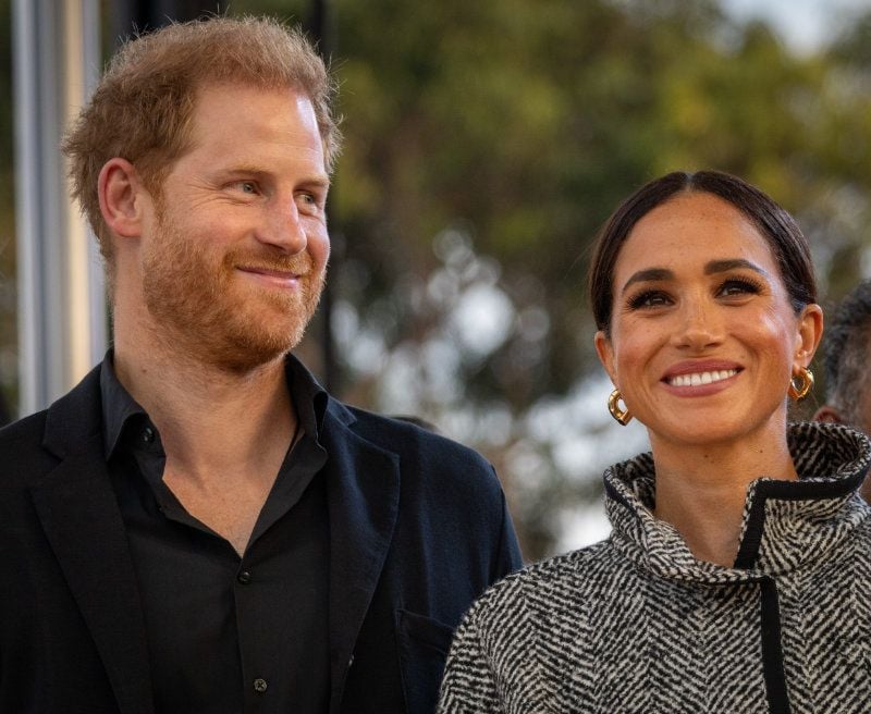 Meghan Markle y el príncipe Harry 