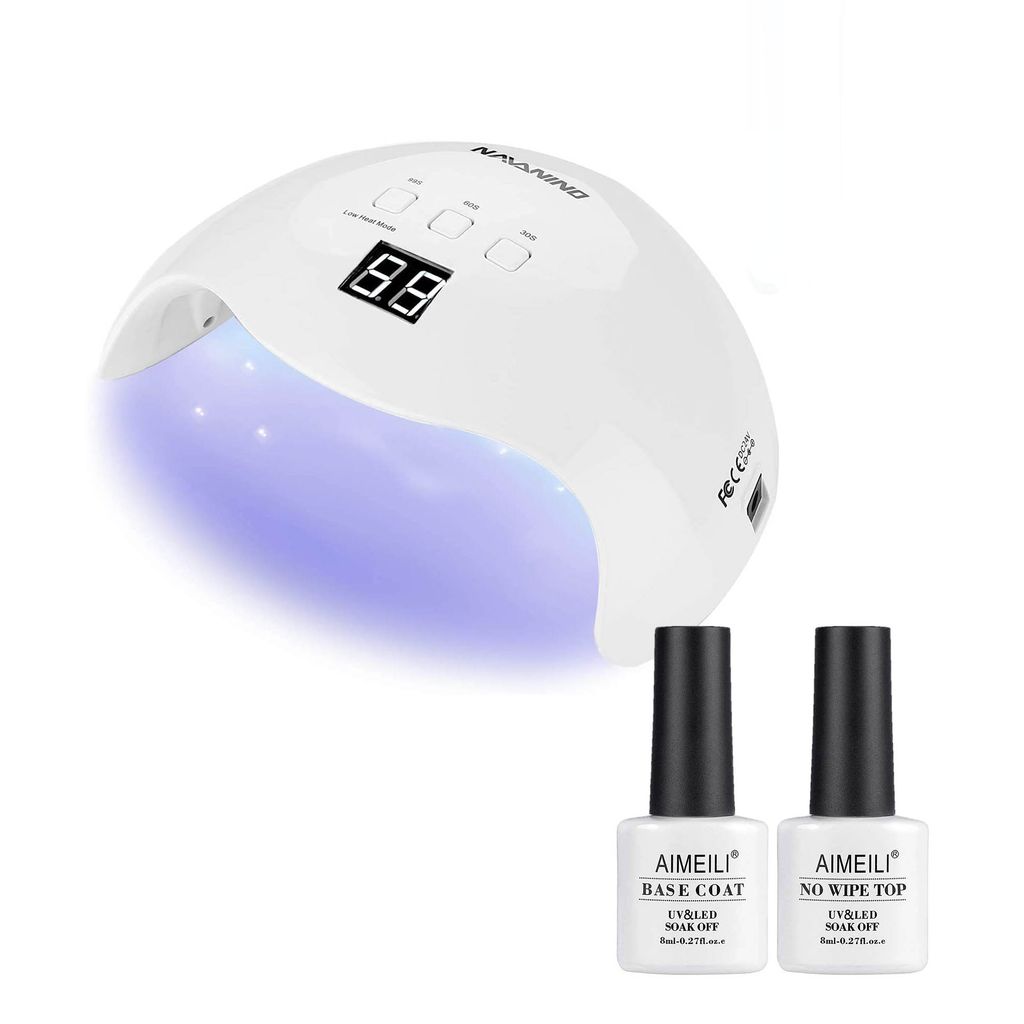 lampara luz led manicura amazon