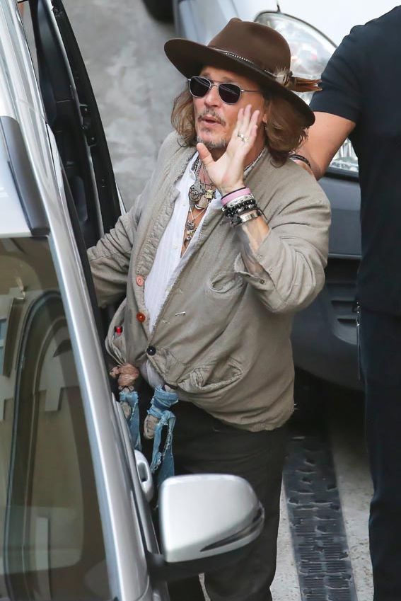 Johnny Depp está de gira por Europa