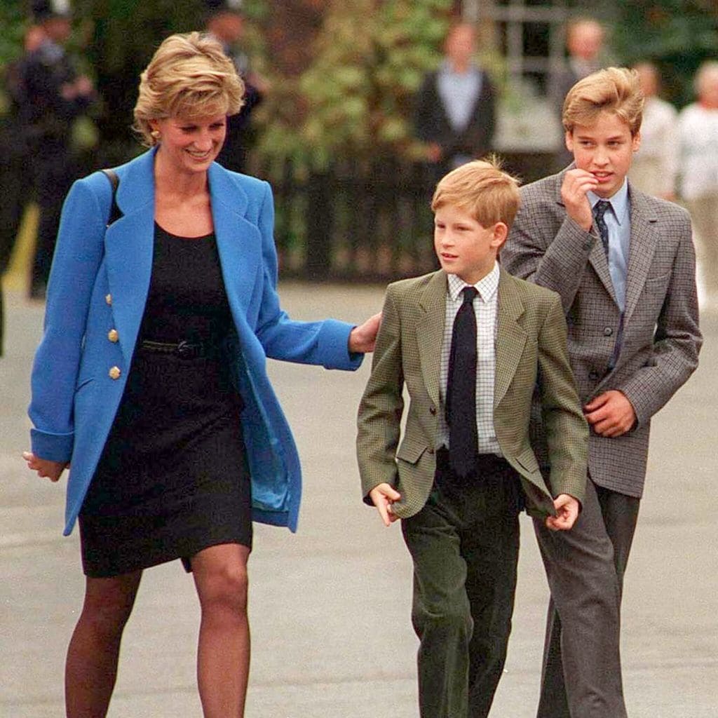 Princesa Diana y sus hijos