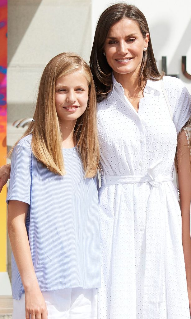 Queen Letizia\'s eldest daughter, Princess Leonor, is also set to begin her studies in Wales later this year